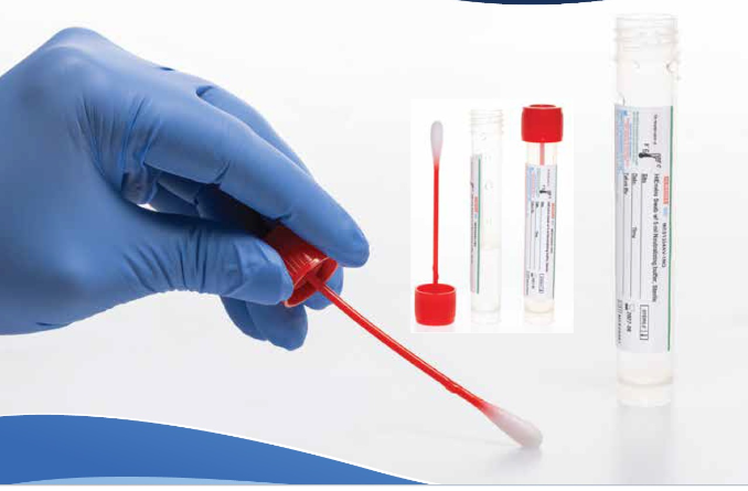 Himedia HiEnviro-Swab 10ml Neutralizing Buffer, Sterile, for Surface Testing in Food Testing Lab 50/Pack